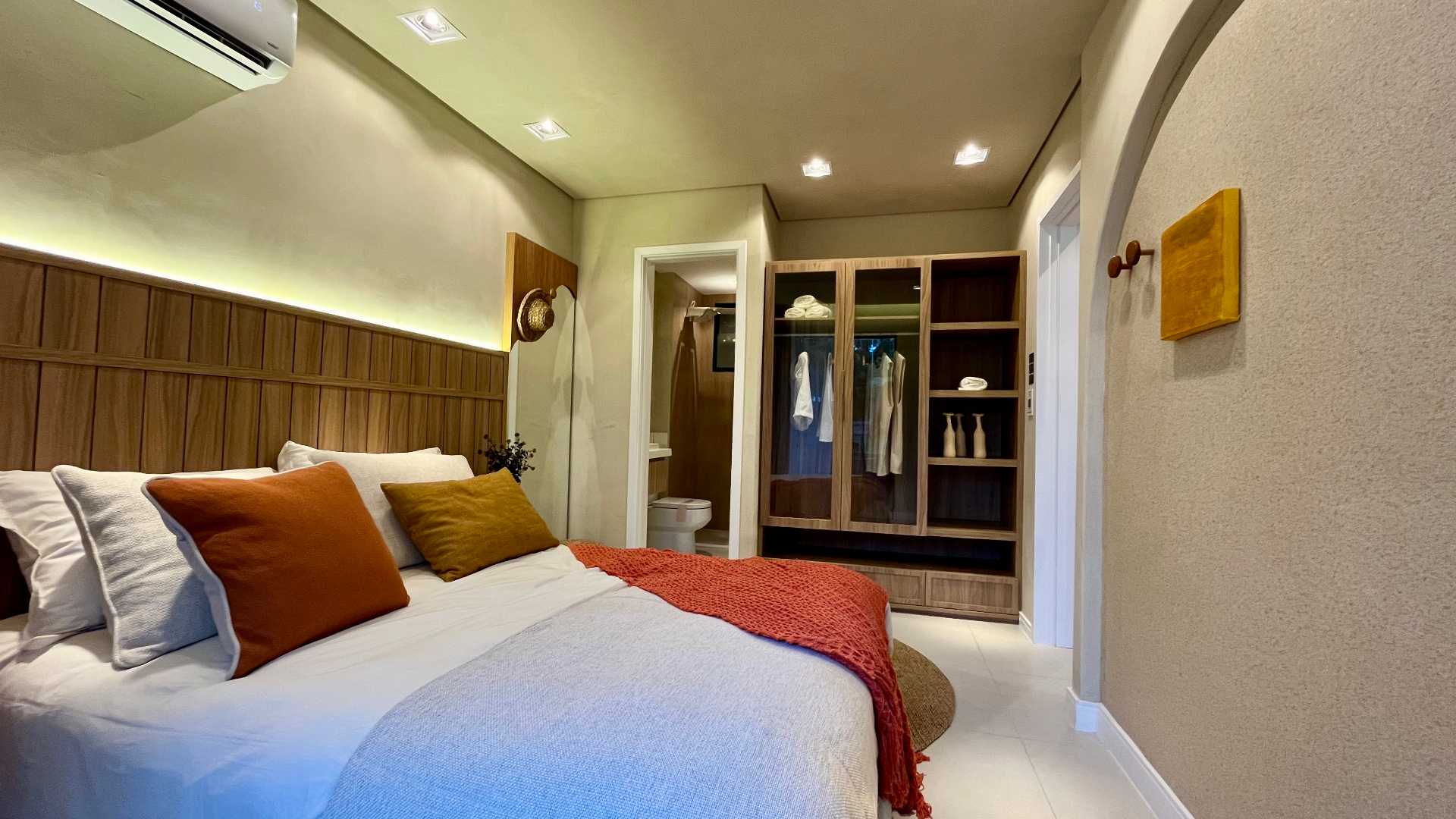Suíte master | Planta 60,40m²