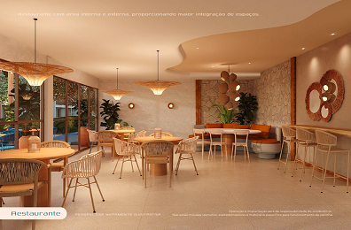 Restaurante interno do empreendimento